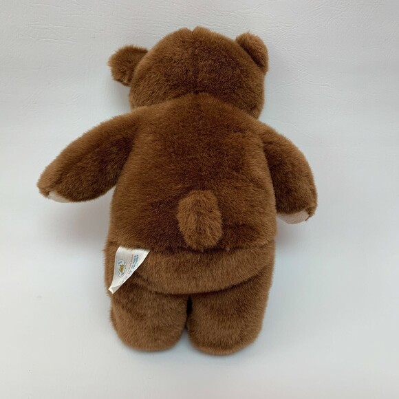 Build a Bear Workshop BABW Brown Teddy Bear Plush 16" Tall Has Such a Sweet Face - Picture 2 of 4